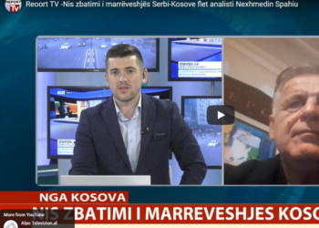 Nis zbatimi i marrëveshjës Serbi-Kosove flet analisti Nexhmedin Spahiu