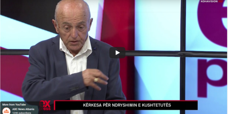 Kërkesa për ndryshim të Kushtetutës, flet Riza Smaka (video)