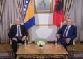 Predsjedavajući Predsjedništva BiH Šefik Džaferović sastao se u Tirani sa predsjednikom Republike Albanije Ilirom Metom!