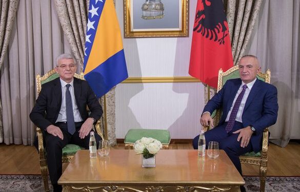 Predsjedavajući Predsjedništva BiH Šefik Džaferović sastao se u Tirani sa predsjednikom Republike Albanije Ilirom Metom!