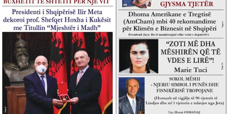 DOLI NUMRI 43 i “GAZETA E ALPEVE”, i PRILLIT 2021