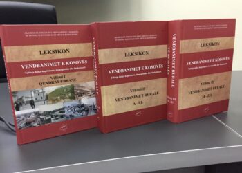 Disa fjalë  për Leksikonin e vendbanimeve të Kosovës botuar nga ASHAK
