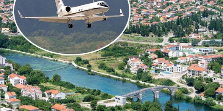 Bazë e re ajrore serbo-ruse në Trebinje të Bosnjës