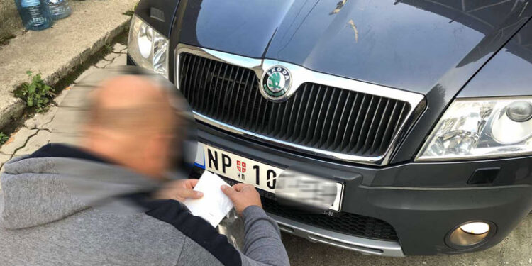 Zbatimi i vendimit sipas marrëveshjes së arritur në Bruksel mbi vendosjen e stikersave në targa