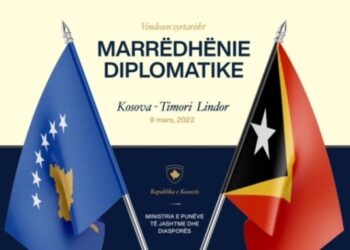 Timori Lindor e njeh Republikën e Kosovës