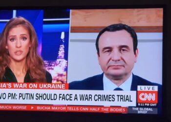 Kurti për CNN: Putini duhet të gjykohet për krime lufte – Kosova duhet sa më shpejt të anëtarësohet në NATO