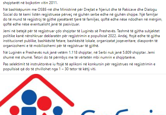 Zoti Mustafi, shqiptarë për veç në Luginë jetojnë edhe në Vojvodinë, Beograd, por gjithsesi edhe në Sanxhak!