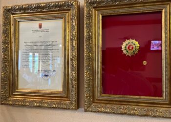 Në restoranin më prestigjioz të Rozhajës qëndron dekorata e Presidentit Shkleqësisë së tij Ilir Meta për mulla Jakup Kombin