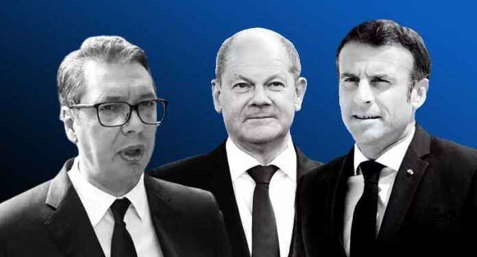 Macron i Scholz pisali Vučiću: Puna normalizacija odnosa Kosova i Srbije od suštinskog značaja