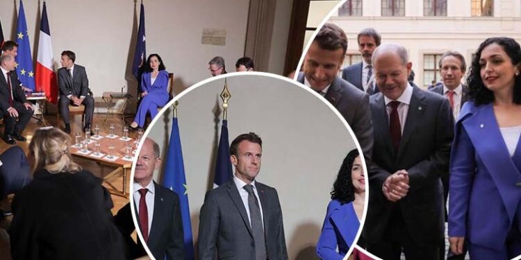 Optimizëm për vizat, por duhet të jemi të kujdesshëm, takimi me kancelarin Scholz, presidentin Macron e Erdogan – gjithçka nga vizita e Osmanit në Pragë