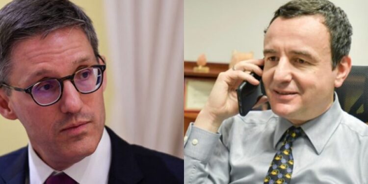 Kurti bisedon me Nënsekretarin amerikan të Shtetit