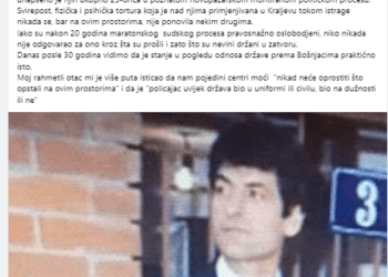 Ahmedin Shkrijel përkujton ditën kur iu burgos babai i ndjerë nga soldateska e Millosheviqit!