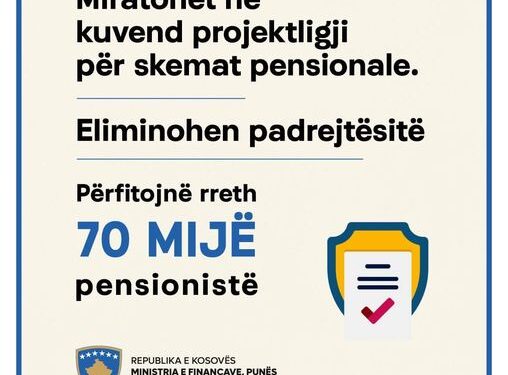 Padrejtësia ndaj pensionistëve që u larguan dhunshëm nga puna në vitet e ‘90-ta, mori fund sot