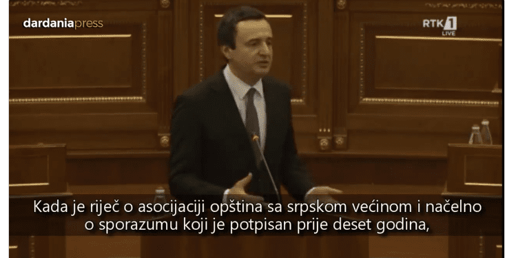Dok premijer Kurti pominje Sandžak, drugi ne bi ni Preševsku Dolinu !