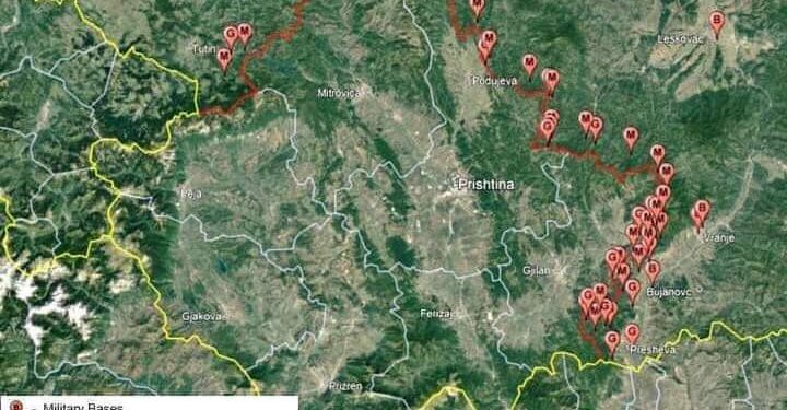 Bazat ushtarake serbo-ruse rreth kufirit me Kosovēn, nuk janë larguar,por janë furnizuar edhe më shumë!