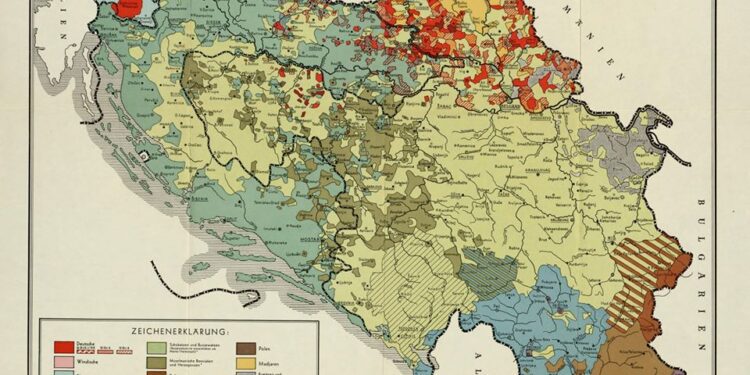 Harta austriake e vitit 1940 që gjendet në Grac tregon se Sanxhaku, Plava dhe Gucia ishin me popullsi shqiptare. Kjo hartë i hedh poshtë të gjitha dyshimet për përbërjen etnike të popullsisë së Sanxhakut. Plava e Gucia është gjithashtu me shumicë absolute shqiptare.