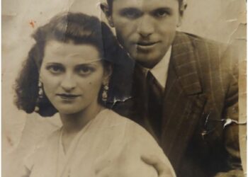 Rafo Gorana me bashkëshortën  Halimën