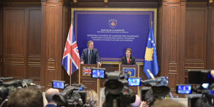 Lord David Cameron në Kosovë