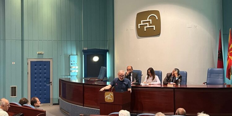 Në Shkup u promovua libri Qeverisja e Shqipërisë gjatë Luftës së II Botërore, e autorit  Gjet Ndoj