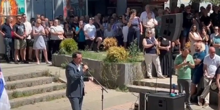 Protesta e mbajtur sot në Mitrovicë të Veriut përfundoi pa asnjë incident