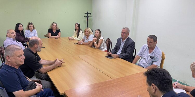 Shoqata “FORCA” nga Kumanova viziton  QRBB – Handikos Gjilan