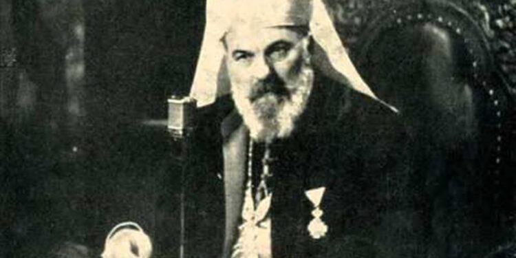 “Patriarku serb Gavrilo Dožić, i cili bekoi puçin e 27 marsit 1941 dhe mbështeti gjeneralin Dušan Simović”