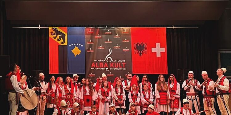 Festim madhështor i Ditës së Flamurit në Ostermundigen