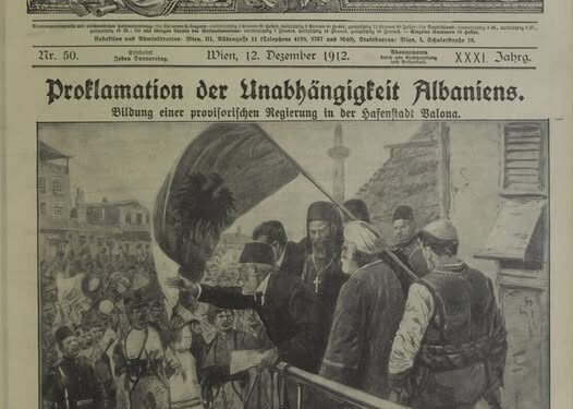 “Proklamimi i Pavarësisë së Shqipërisë”