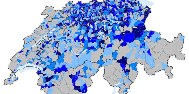 Shqiptaret në Zvicerr në vitin 2000
