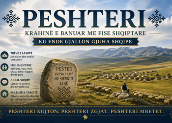 Peshteri – emri që ruan kujtesën e një krahine shqiptare