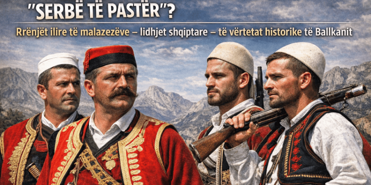 A po rrëzohet miti i malazezëve si serbë të pastër? Autori malazez hap debatin për rrënjët ilire