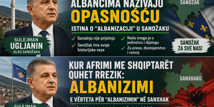 Kad približavanje Albancima nazivaju opasnošću: Kako se koristi riječ “Albanizacija” u Sandžaku
