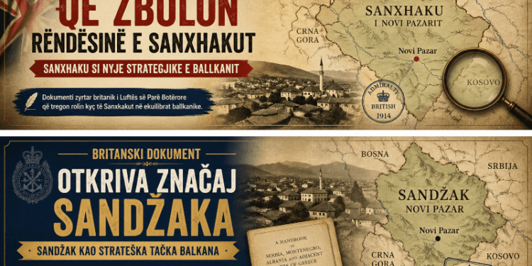 Sanxhakun si barrierë midis Serbisë dhe Malit të Zi