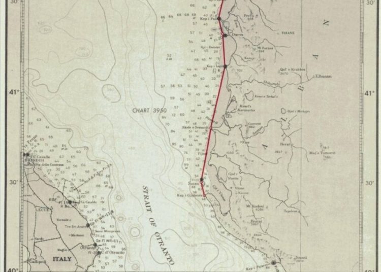 Kufiri detar Shqipëri-Greqi mbi zonën gazmbajtëse