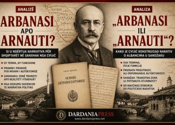 Si u ndërtua narrativa për shqiptarët në Sanxhak nga Jovan Cvijiq