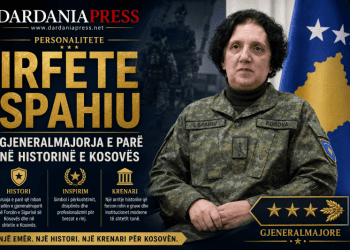 Irfete Spahiu – Gjeneralmajorja e parë në historinë e Kosovës