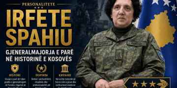 Irfete Spahiu – Gjeneralmajorja e parë në historinë e Kosovës