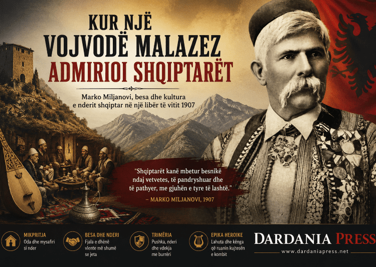 Kur një vojvodë malazez admiroi shqiptarët ChatGPT Image May 17, 2026,