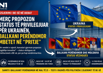 Evropa me “dy shpejtësi”? Merc propozon status të privilegjuar për Ukrainën, ndërsa Ballkani Perëndimor mbetet në “pritje”