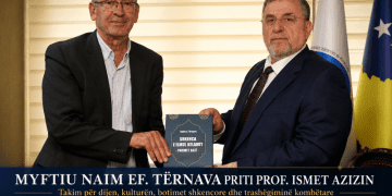 MYFTIU NAIM EF. TËRNAVA PRITI STUDIUESIN PROF. ISMET AZIZI