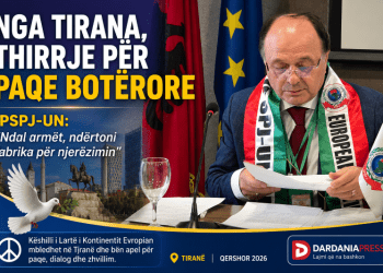 NGA TIRANA, THIRRJE PËR PAQE BOTËRORE: NDAL ARMËT, NDËRTONI FABRIKA PËR NJERËZIMIN